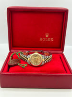 Rolex Datejust 26mm Champagne Diamond dot dial