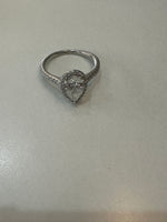 Pear Shape Diamond Ring