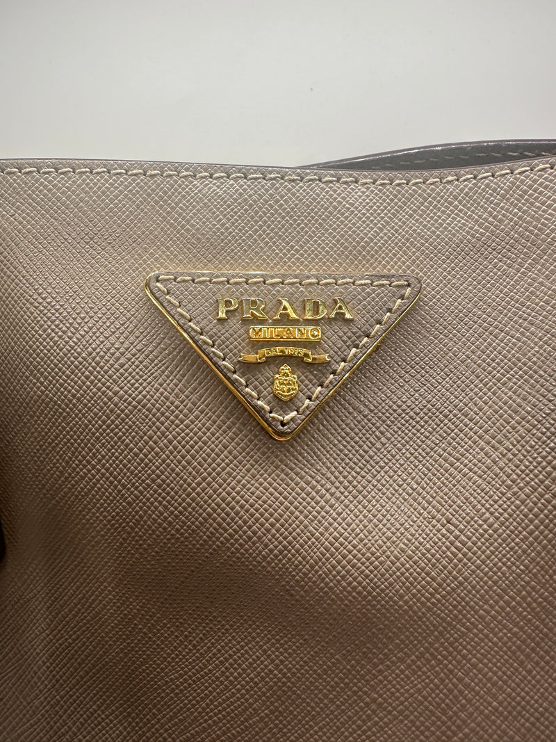 Prada galleria double zip hotsell