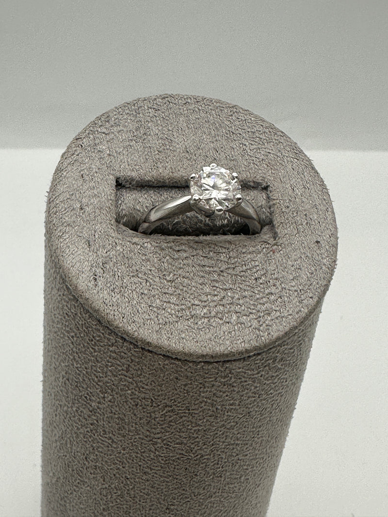 Platinum Solitaire Diamond Ring