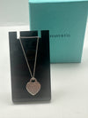 Tiffany Notes 727 Fifth Avenue Heart Necklace