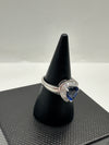 Sapphire And Diamond Ring