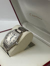 Cartier Tortue 18ct  White Gold With Diamonds