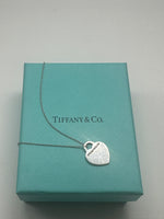 Tiffany Notes 727 Fifth Avenue Heart Necklace