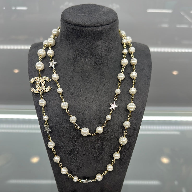 Marie Antoinette Chanel inspired Diamond Necklace