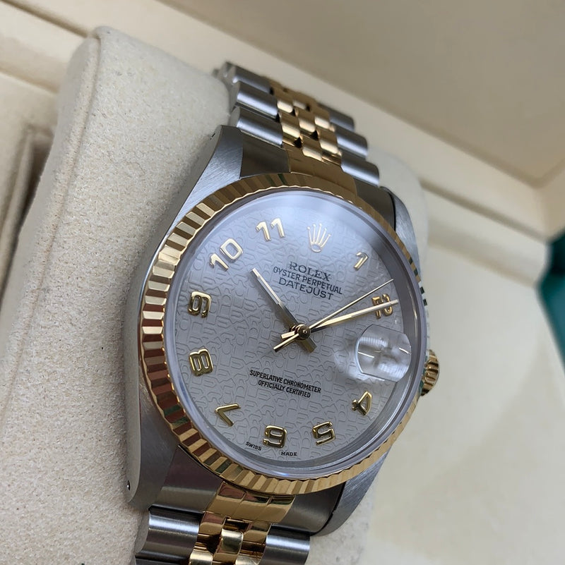 Rolex Datejust S/G Jubilee Bracelet 1996 Rolex Dial – Elite HNW Watches, Jewellery & Art Boutique