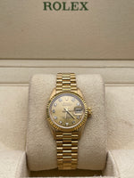 Rolex 26mm 18ct Yellow Gold Ladies Datejust