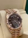 Rolex Rose Gold Day Date 40mm 228235