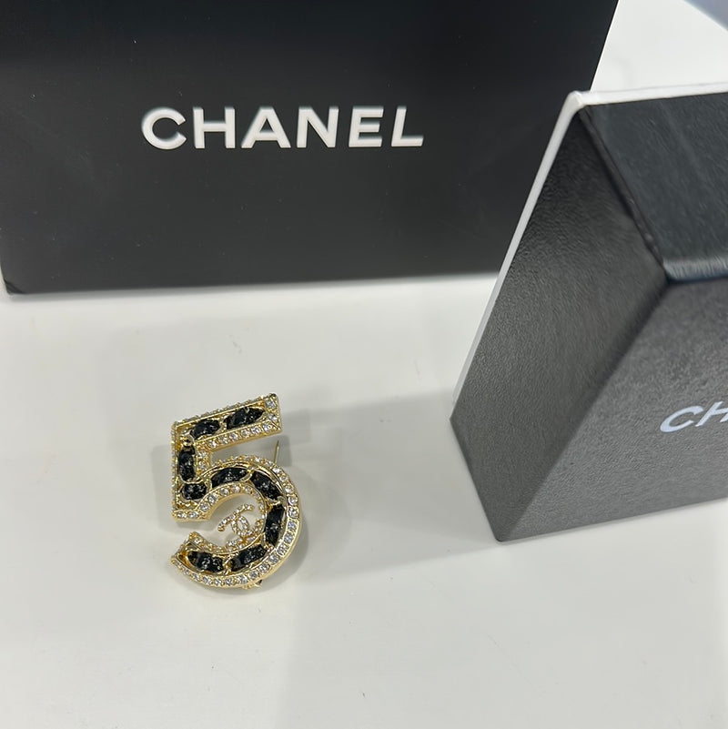 Pins & Brooches Chanel CC No. 5 Brooch
