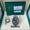 Rolex Datejust 41mm Smooth Bezel, Slate Dial On A Jubilee Bracelet