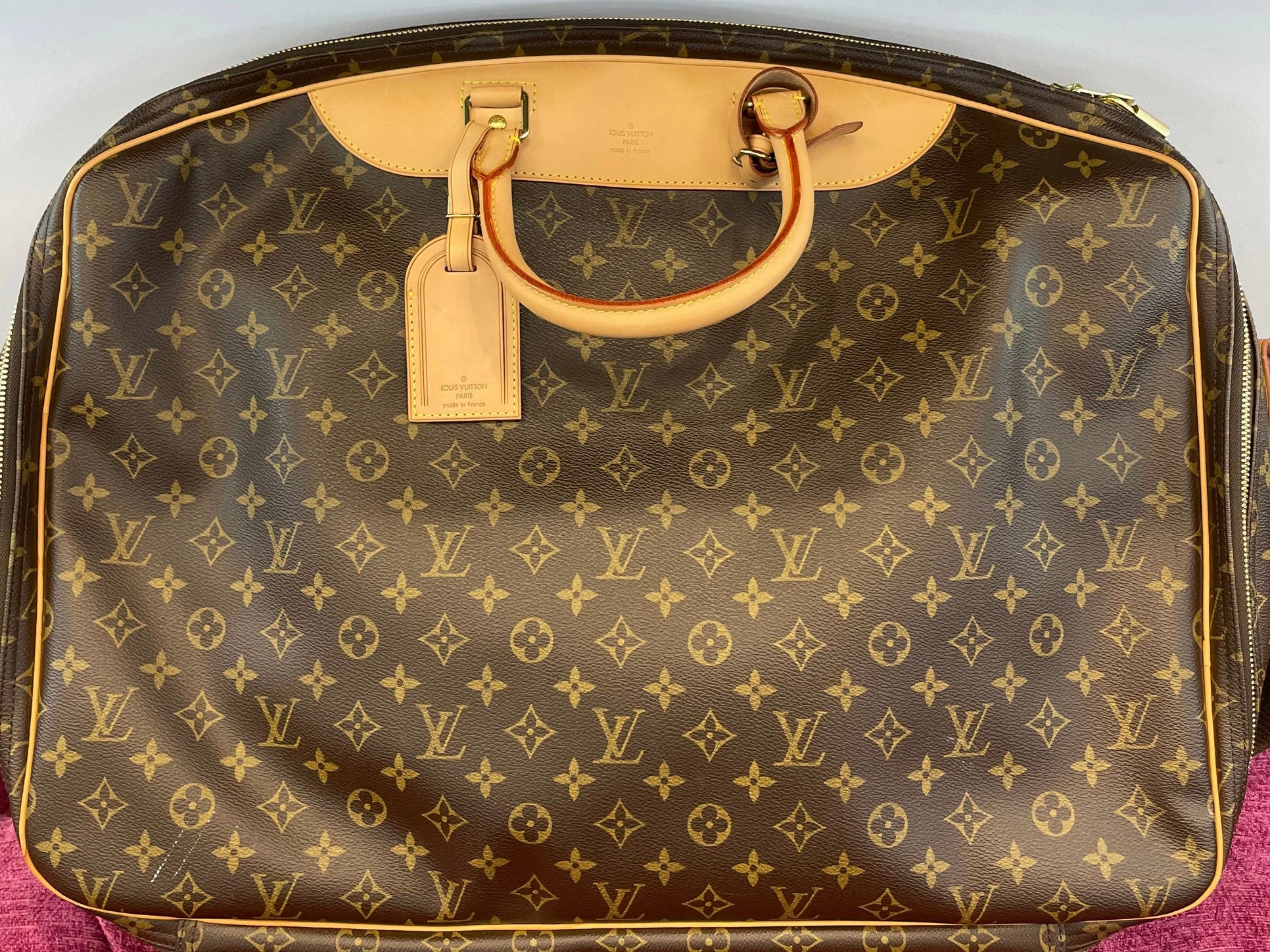 Louis Vuitton 'Alize 24 Hour' Tote in Brown