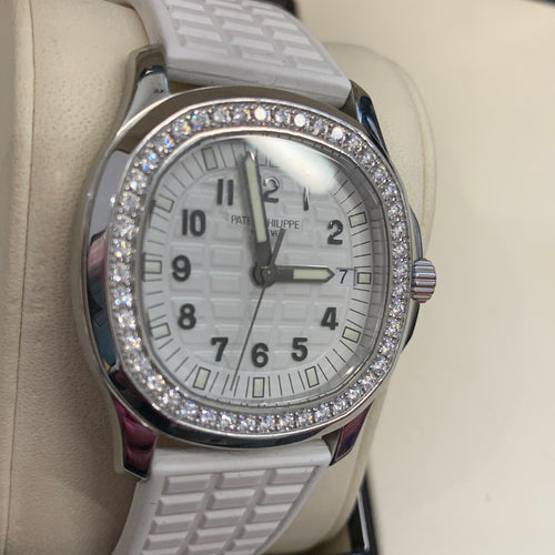 Patek Philippe Auqanaut White Rubber Strap